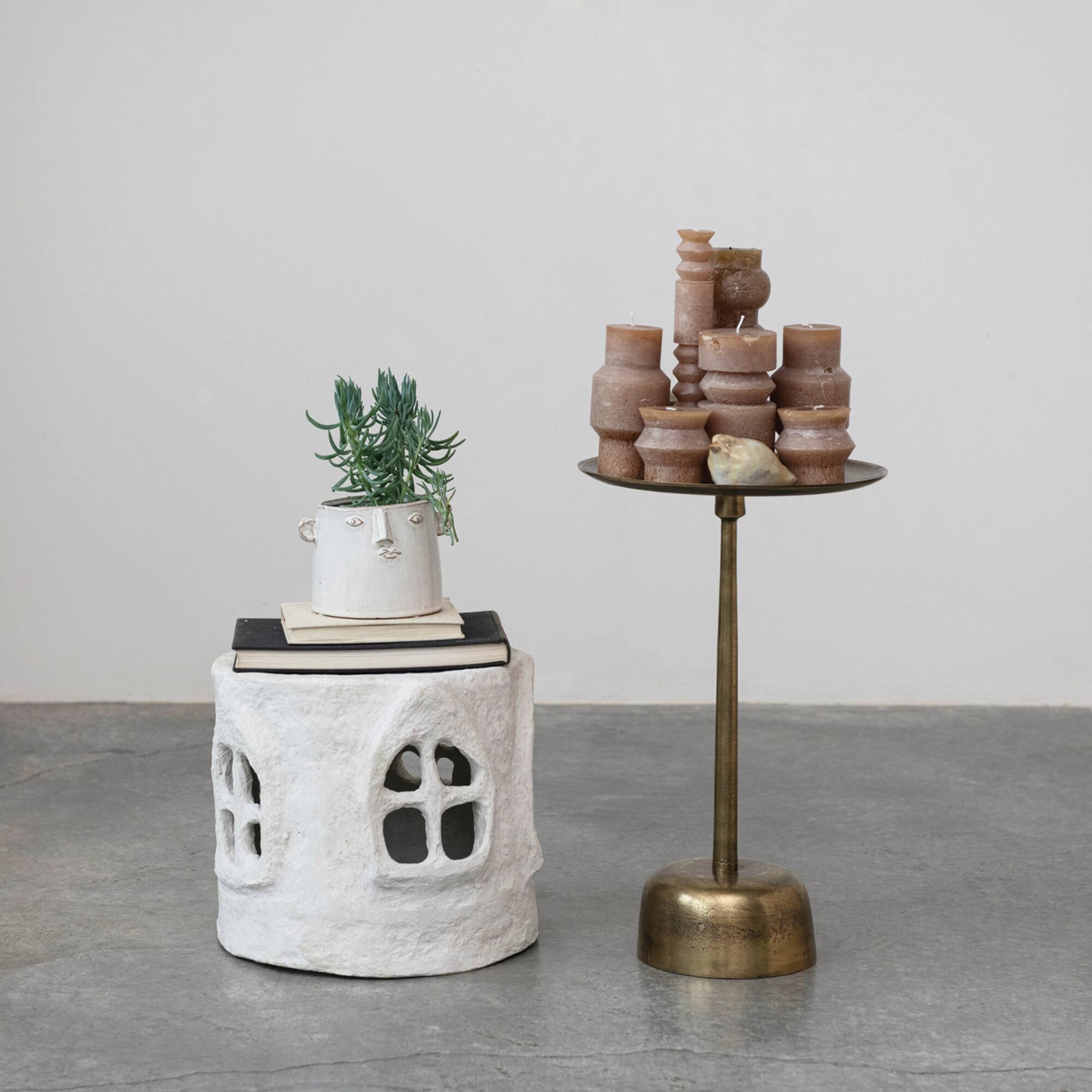 Hello Honey® 14" Handmade Paper Mache House Decoration